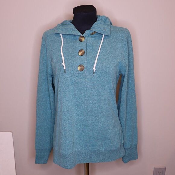 LOT OF 2 Button Front Sweaters Sz L - Picture 7 of 11